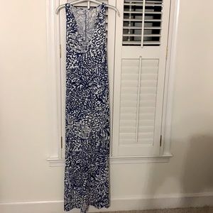 Lilly Pulitzer maxi dress with side slits
